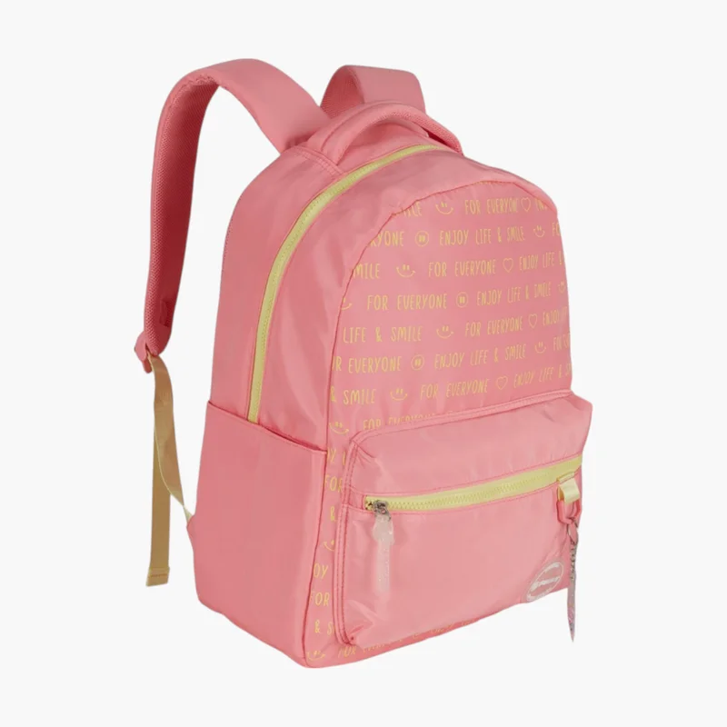 بوز Printed Backpack with Adjustable Shoulder Straps - 12x21 cms
